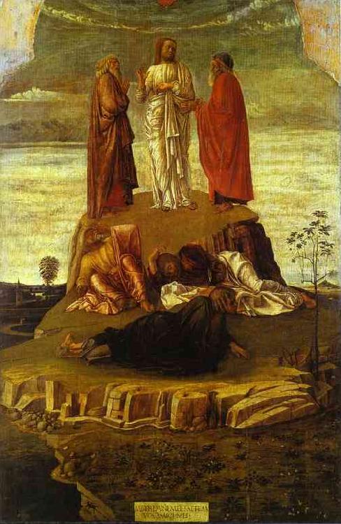 Giovanni Bellini Transfiguration  et oil painting picture